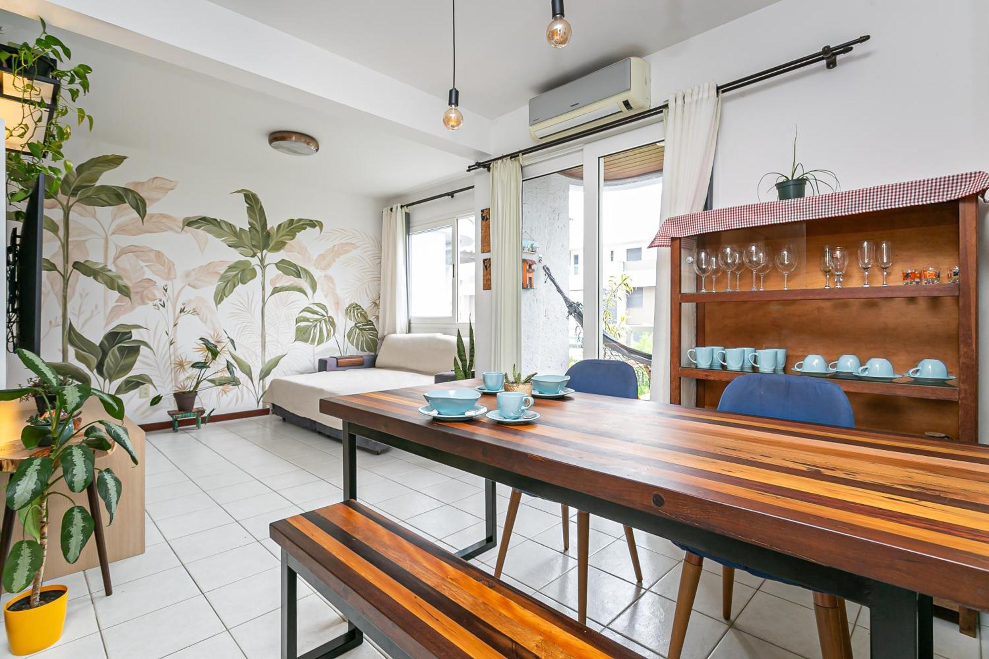 Apartamento Top No Novo Campeche, Completo, Luminoso, A 50 M Da Praia Florianópolis Eksteriør bilde